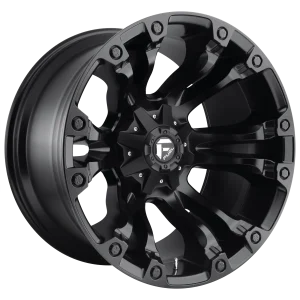 Fuel – D560 VAPOR – Gunmetal – 17″x10″ -18mm – All weather Wheels – D56017001747